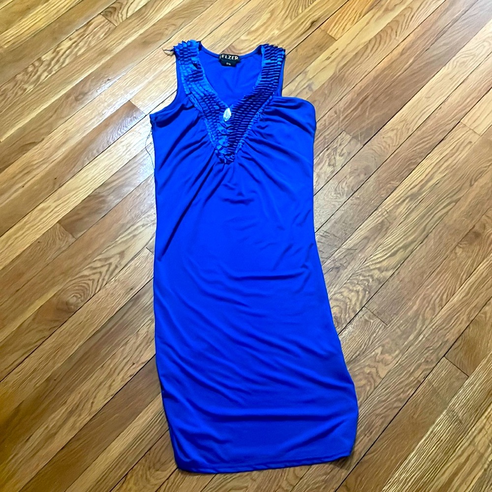 Bodycon Blue Dress. New